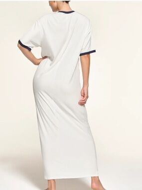 skims soft lounge ringer dress xs oversized